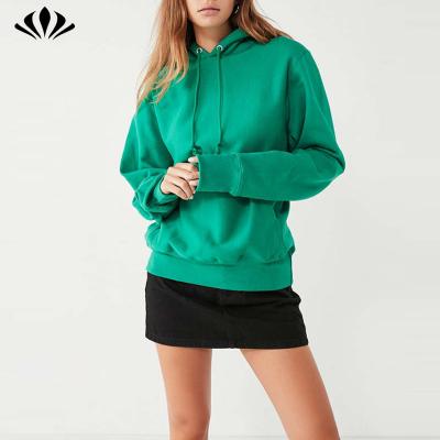 China New Fashion Breathable Oversized Drawstring Hoodie Casual Pull Over Hoodie For Women for sale