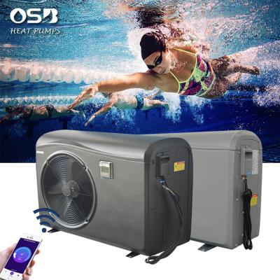 China CE OEM Outdoor 3-31kw 50hz 60hz Plastic Household/Swimming Pool Heater Cooler Air To Water Heat Pump Metal Shell Pompe un Heat Pool for sale