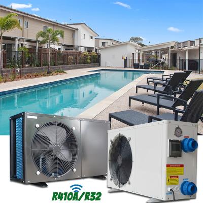 China R32/R410a outdoor eco-friendly monoblock refrigerant heat pump for spa/jacuzzi/pool heating cooling with wifi for sale