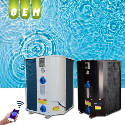 China APP outdoor function WIFI heater air to water pump for pool heating/fish farm cooling with r32/r410a refrigerant for sale