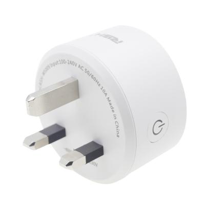 China Google Assitance Ordered 10A Wifi R-U Smart Directly Connectable with Amazon Alexa Electronic Device Plug for sale