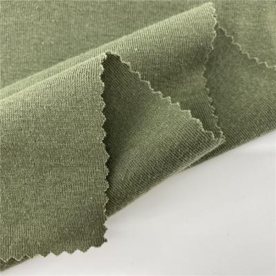 China 100% Stretch High Quality Cotton 1*1 RIB Solid Knitting Fabric For Clothing for sale