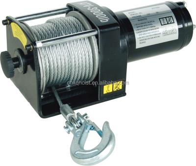 China ATV/UTV 12v ELECTRIC WINCH 3000LBS for sale