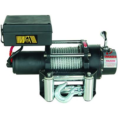 China JEEP / ATV 4X4 CAR SELF WINCH CAR 12v 12v Electric WINCH 6000LBS for sale