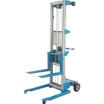 China Garment Shop ALUN LOAD HAND STACKER LIFT (BR-159) PORTABLE MANUAL LIFT for sale