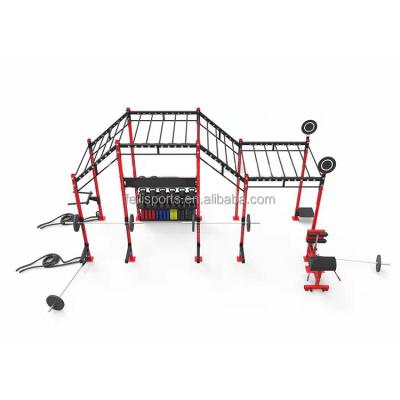 China Factory Real Multifunctional Commercial Gym Equipment Multi Rack Gym Jungle Stations Cross Fitting Rigs and Racks for sale