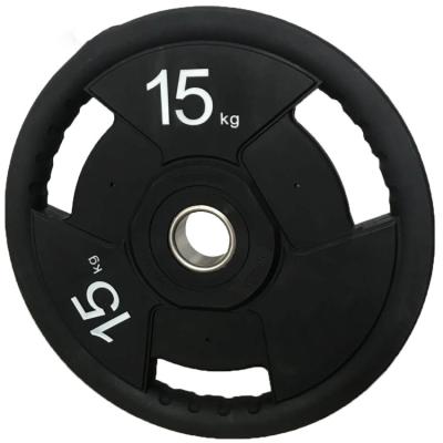 China New Durable PU Weight Bumper Plates Eco-friendly Barbell Weightlifting Exercise Tpu/cpu/pu Bumper Plates for sale