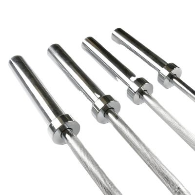 China Factory wholesale durable 2.2m 20kg chrome steel barbell bar for sale