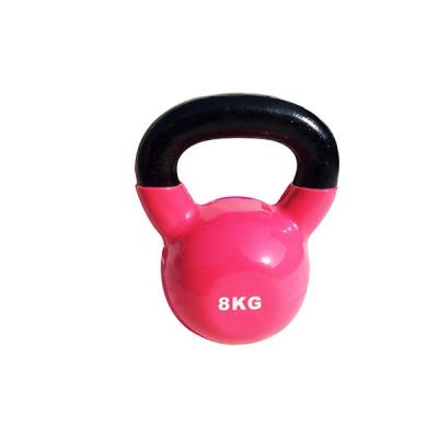 China Durable Competition Kettlebell Wholesale Price Vinyl Coated Kettlebell for sale