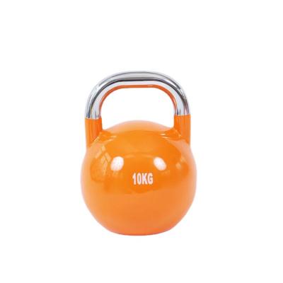 China Durable China Logo Color Weight Competition Steel Custom Wholesale Kettlebell for sale