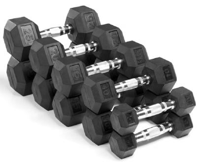 China High Quality Wholesale Home Gym Or Power Training Black Dumbbell Set for sale