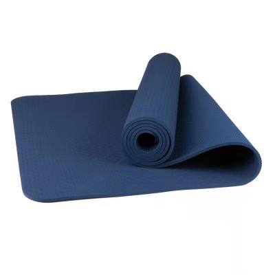 China Eco Friendly Capsule Type Two Layer Yoga Mat Fitness Mat for sale