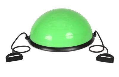 China Durable Fitness Gym Balance Exercise Ball Half Ball PVC Balance Ball With Handle for sale