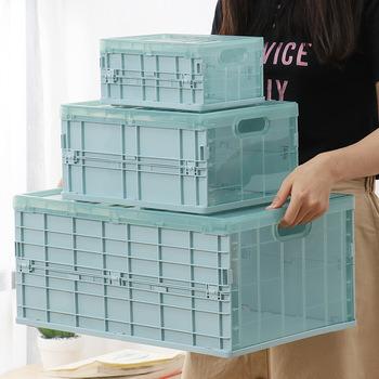 China Living Room Storage Box Modern Design Organizer Portable Plastic Collapsible Collapsible Organizer for sale