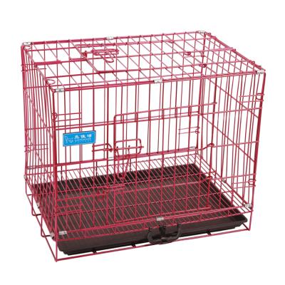 China High Quality High Quality Breathable Folding Pet Dog Cage Heavy Duty Commercial Multiple Size Metal Wire China Large For Cheap Sale for sale