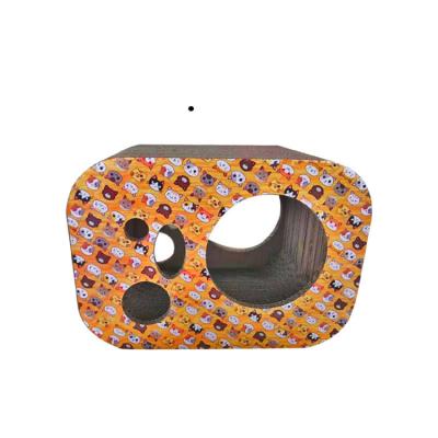 China Viable Manufacturers Wholesale New Design Tunnel Eco Friendly Cat Scratcher Cardboard for sale