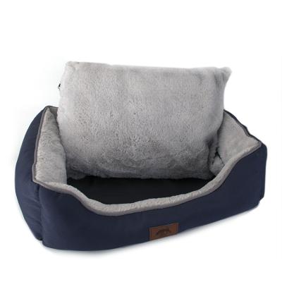 China Breathable High Quality Warm Memory Foam Machine Large Washable Luxury Dog Bed for sale