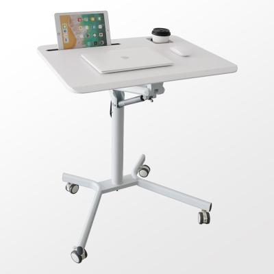 China Mobile Standing (Height) Adjustable Desk With Hanger for sale