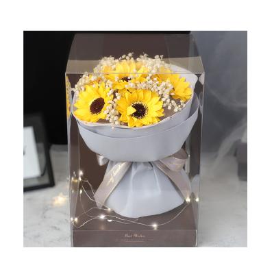 China Good Smell China Factory Supply Box Flower Gift Flower Soap Bouquet Roses for sale