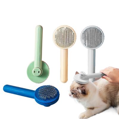 China 2021 Sustainable Stainless Steel Pet Cleaner Bathing Brushes Cats for sale