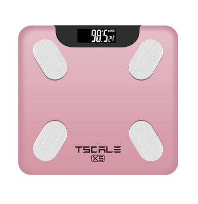 China LCD Digital Electric Fat Body Bathroom Scales Backlight 180kg Smart Wieght Analyzer Bathroom Scale for sale