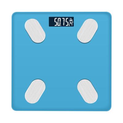 China Electric Charging Bathroom Scales USB Wireless Connect Smart Scale , 180kg/396lb Body Fat Balance Digital Scale for sale