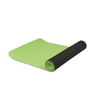 China Non-slip Yoga Mat Yoga Outfit Women Double Layer Tape Sets Eco-Friendly Yoga Mat Anti Slip Eco-Friendly Tape for sale