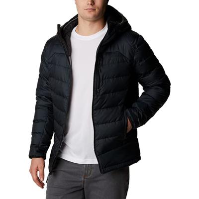 China 650 Winter Mens Breathable Insulation Cheap Breathable Fabric Warm Hooded Goose Down Jacket for sale