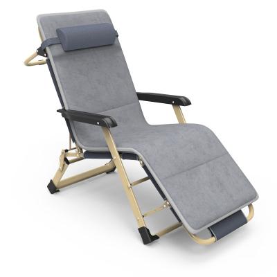 China Eco-Friendly Folding Bed Recliner Lunch Break Bed Chair Office Lazy Backrest Hospital Accompany Chair for sale