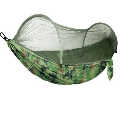 China With Mosquito Net Hammock Single Outdoor Double Camping Portable Folding Hanging Canvas Hammock Chair Swing for sale