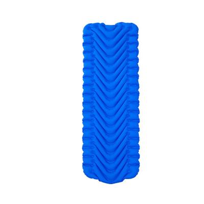 China TPU Nylon Ultralight Elastic Fabric Coated Portable Inflatable Tpu Camping Sleeping Beach Air Mat for sale