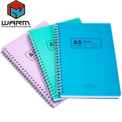 China Wholesale Custom Printed Hardcover Offset Printing Blank Spiral Wire Limit Fashion Pages Hardcover Notebook Journal Book for sale