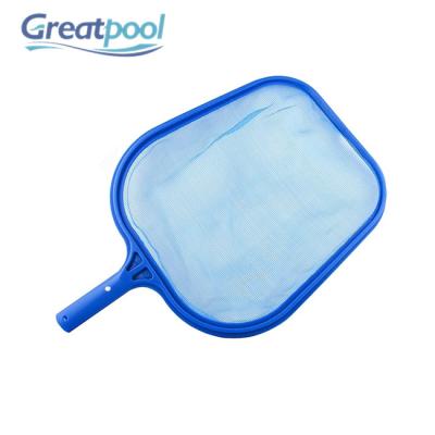 China Heavy Duty Pool Net Rake Deep Durable Nylon Leaf Net Skimmer for sale