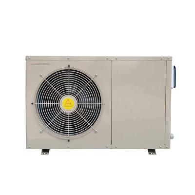 China Outdoor DC 16kw Inverter Air Source Swimming Pool Heat Pump Split For Home Heating And Cooling for sale