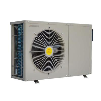 China Outdoor DC Inverter 5kw Air Source Swimming Pool Heat Pump Outdoor Free Solar Heat Pumps for sale