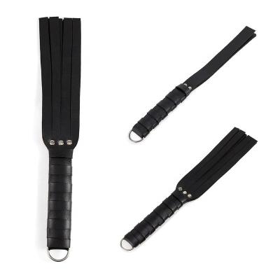 China Single Leather Spanking Game Whip Paddle For Couple Adult PU Paddle Grip Bdsm Bondage Fetish Men And Women Glans for sale