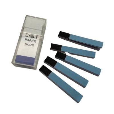 China Lab Test Litmus Paper Blue Neutral 9mmx70mm Strip Size To Secure High Sensitivity for sale