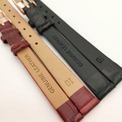 China Welcome to customize logo/size/color/workmanship for Iwatch series straps, fashion high quality universal 18/20/22 mm unisex leather waterproof watch strap band for sale