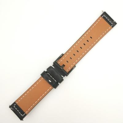 China Welcome to customize custom handmade 10mm 14mm bamboo small size logo/size/color wicking pattern PU leather watch/execution D P71 bands leather watch straps big for sale