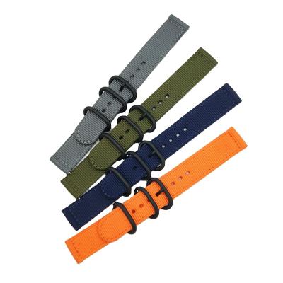 China 2021 Unique Mountaineering Watch Youth Strap Breathable Nylon Smart Watch Band 18mm for sale