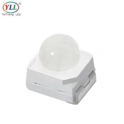 China Signaling Light Epistar red color 3528 smd led chip with 60 degree angle lens for sale