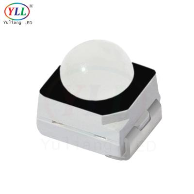 China Black 3528 degree Plcc 2 traffic light 30 smd face led with lens for traffic lights for sale