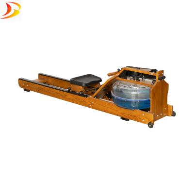 China Home Use Home Use Water Rowing Machine Rowing Machine Indoor Commercial Wooden Seat Rollers for sale