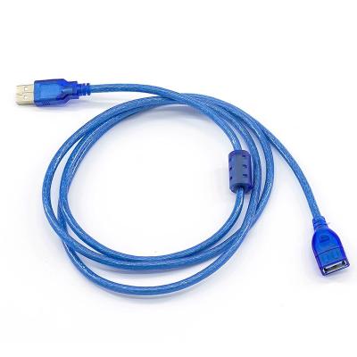 China High Quality 1.5m USB Hub 1.5m Board MP3/MP4 Player Factory Price TF USB C Hub Blue Copper Male To Female Adapter Cable for sale