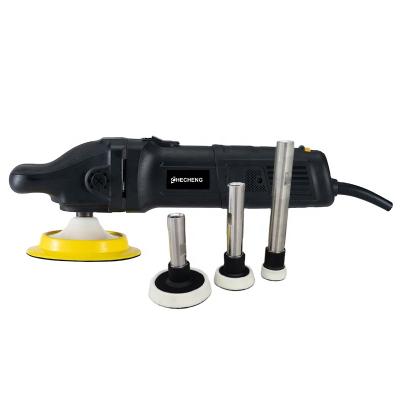 China New Universal Purpose Portable 900W Rotary Polisher with Mini Backing Pads and Extension Bars for sale