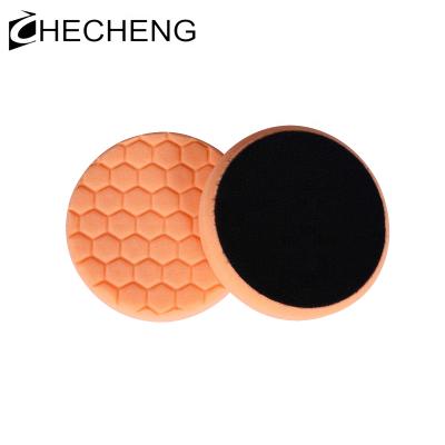 China CHE-S660 Auto Body Buff Polishing Pad Hexagon 80-140mm High Quality Polish Pad for sale