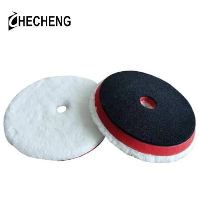 China CHE-MP601 Microfiber 5inch Car Body Car Polish Pad For Cars for sale