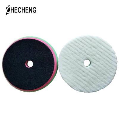 China CHE-WP621 Car Body Wool Polishing Pad 6inch Polishing Cutting Polish Pad for sale