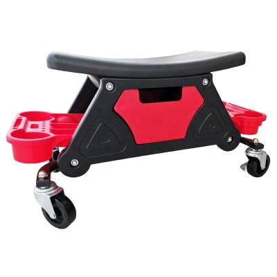 China Rubberized Steering Wheel With Locks Mechanic Stool With Wheels Latest Roller Creeper Seat for sale