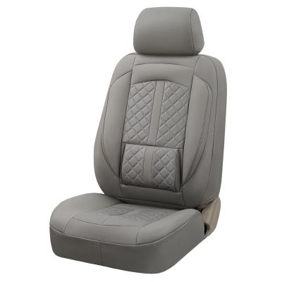 China Sports Luxury Design Full Set Universal PU Leather Auto Car Seat Covers Accessory for sale